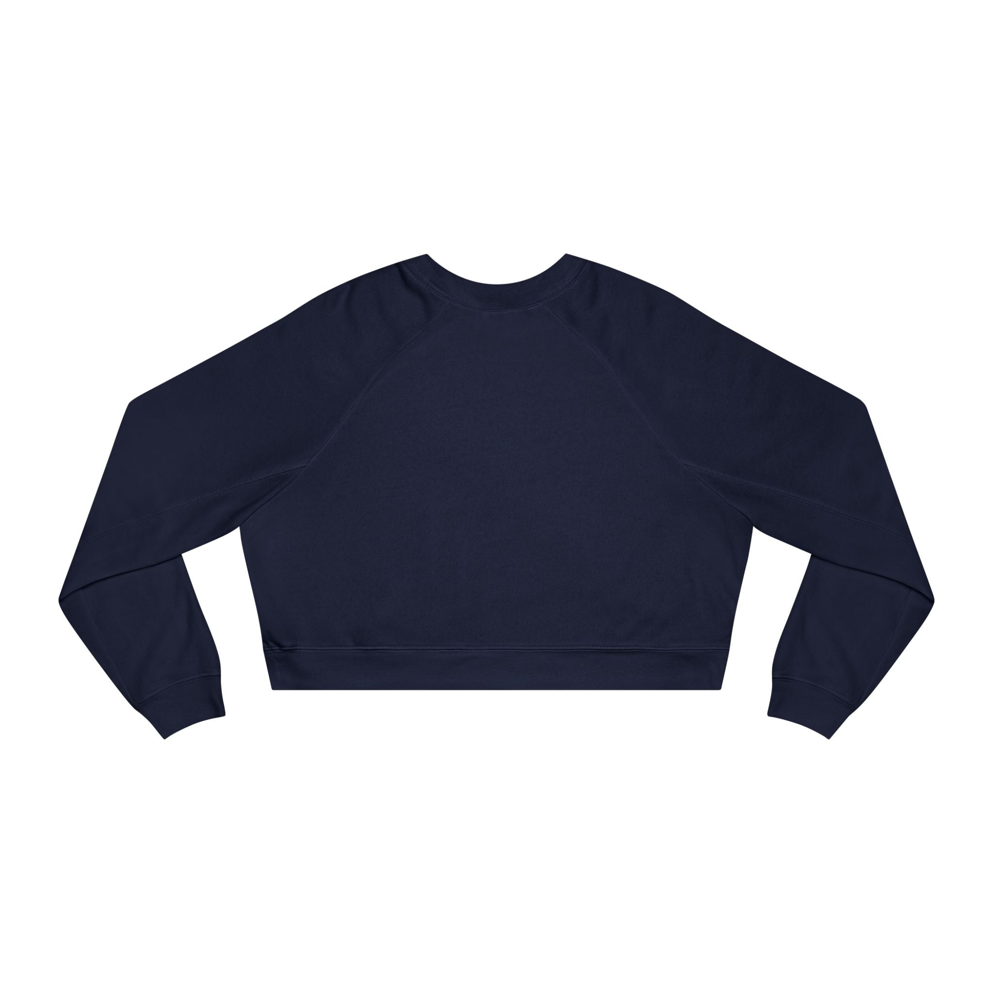 Cropped Pullover — Cute Coffee Crew Illustration